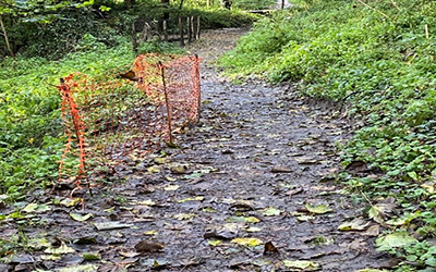 RIVER BANK AND FOOTPATH SLIPPAGE – MLAV 2 / CANADA WOODS